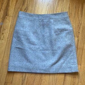 JCrew Wool Miniskirt